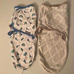 Two swaddle me sleep sacs